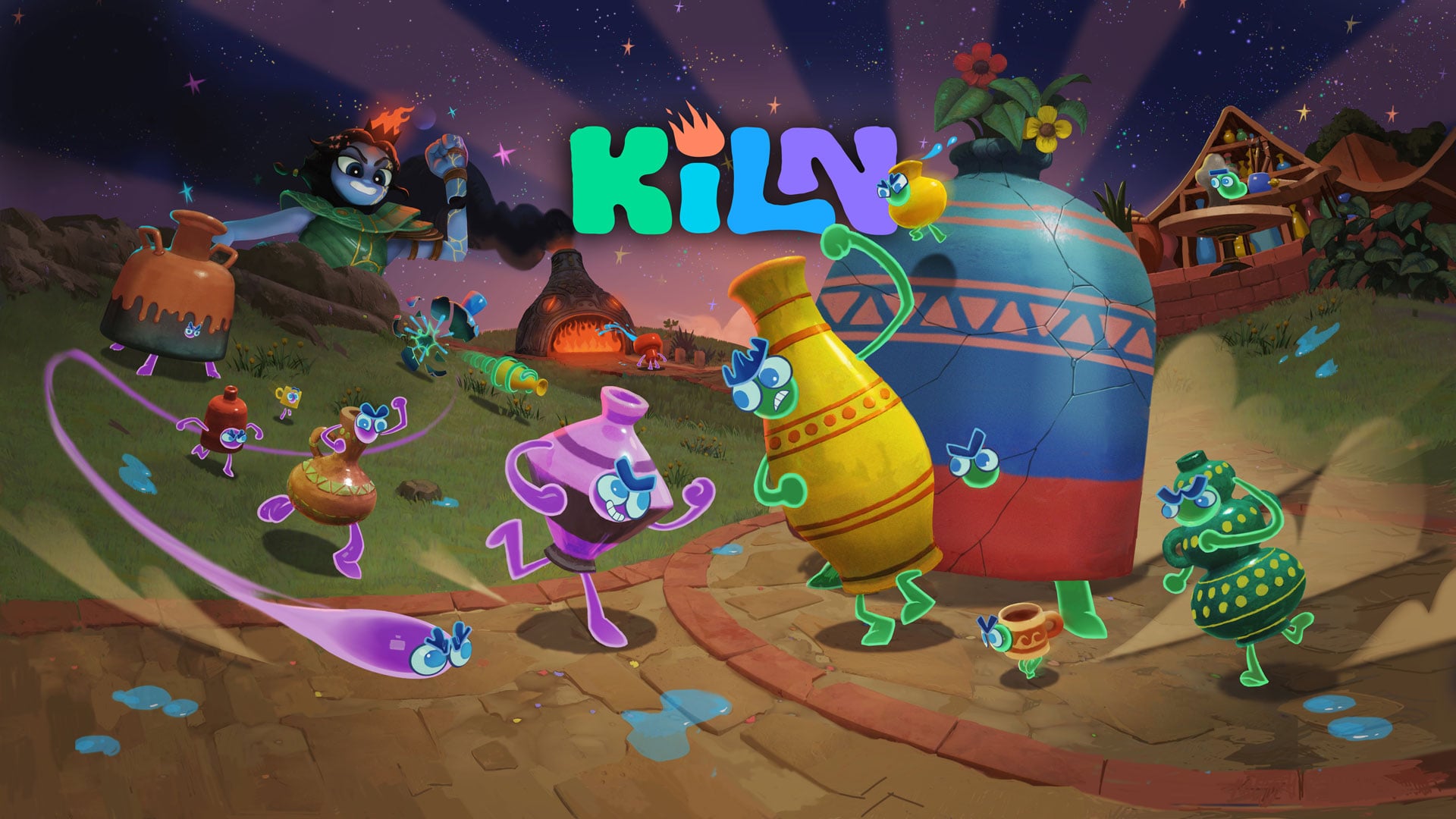 Double Fine Productions anuncia Kiln, jogo de luta multijogador em cerâmica, para PS5, Xbox Series e PC