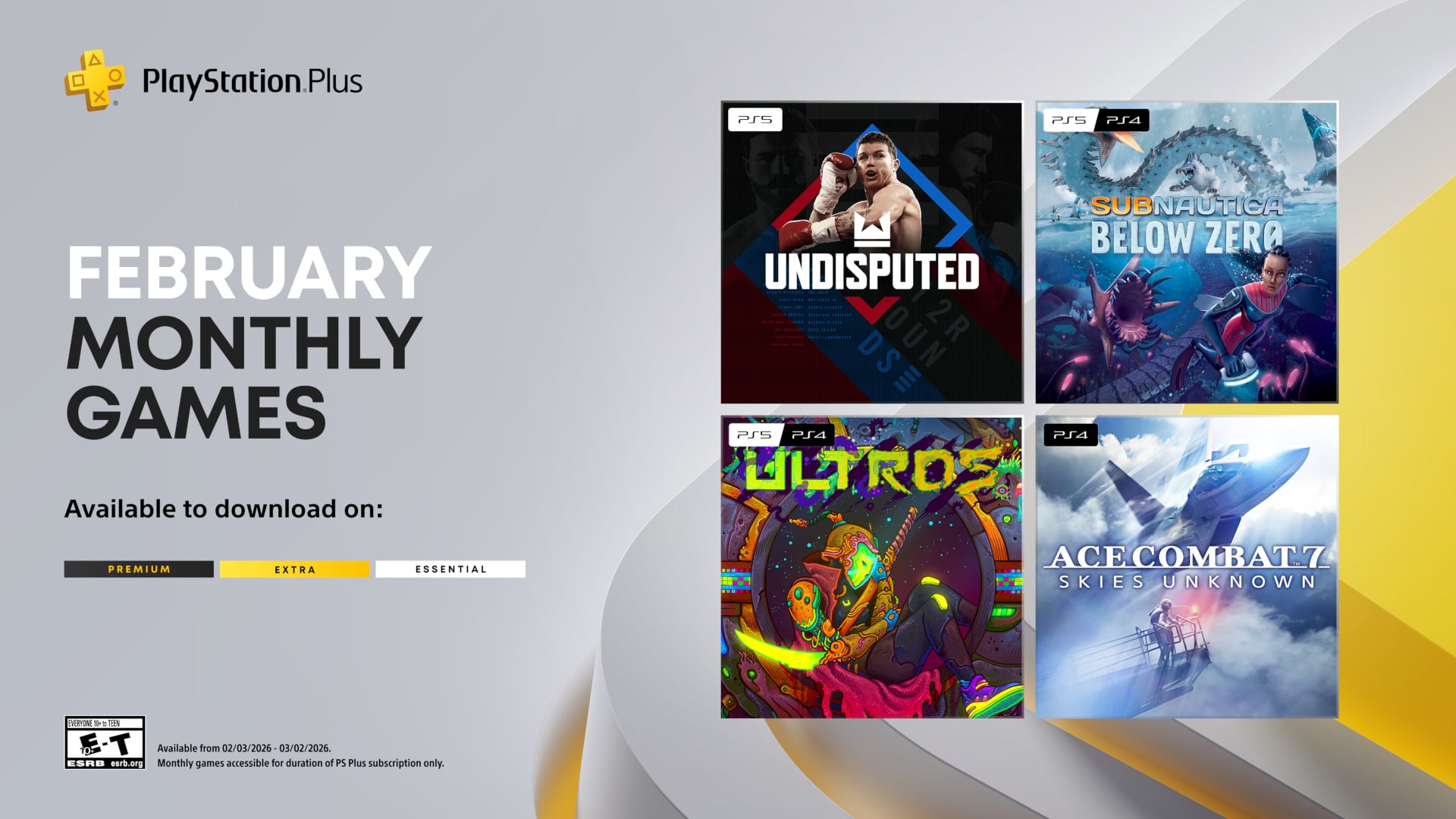 Anunciada a programação de jogos mensais do PlayStation Plus para fevereiro de 2026