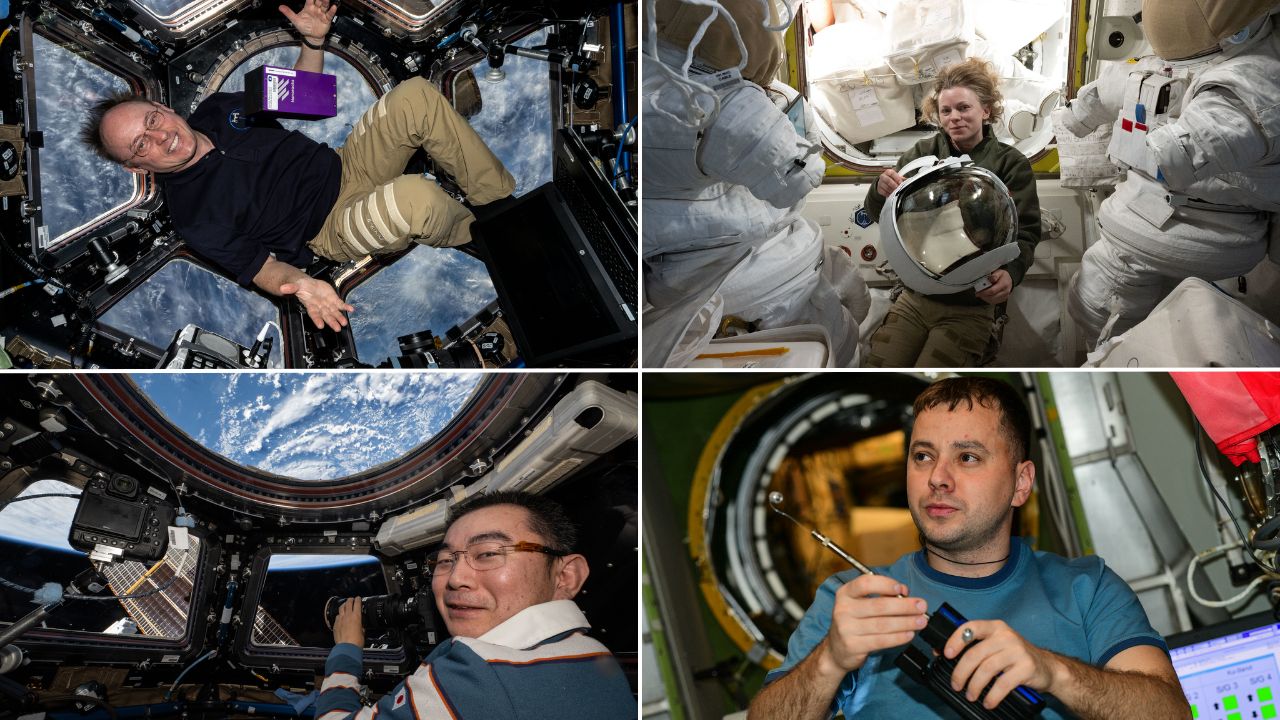 NASA diz que retornará 4 astronautas para casa no início da primeira evacuação médica da Estação Espacial Internacional