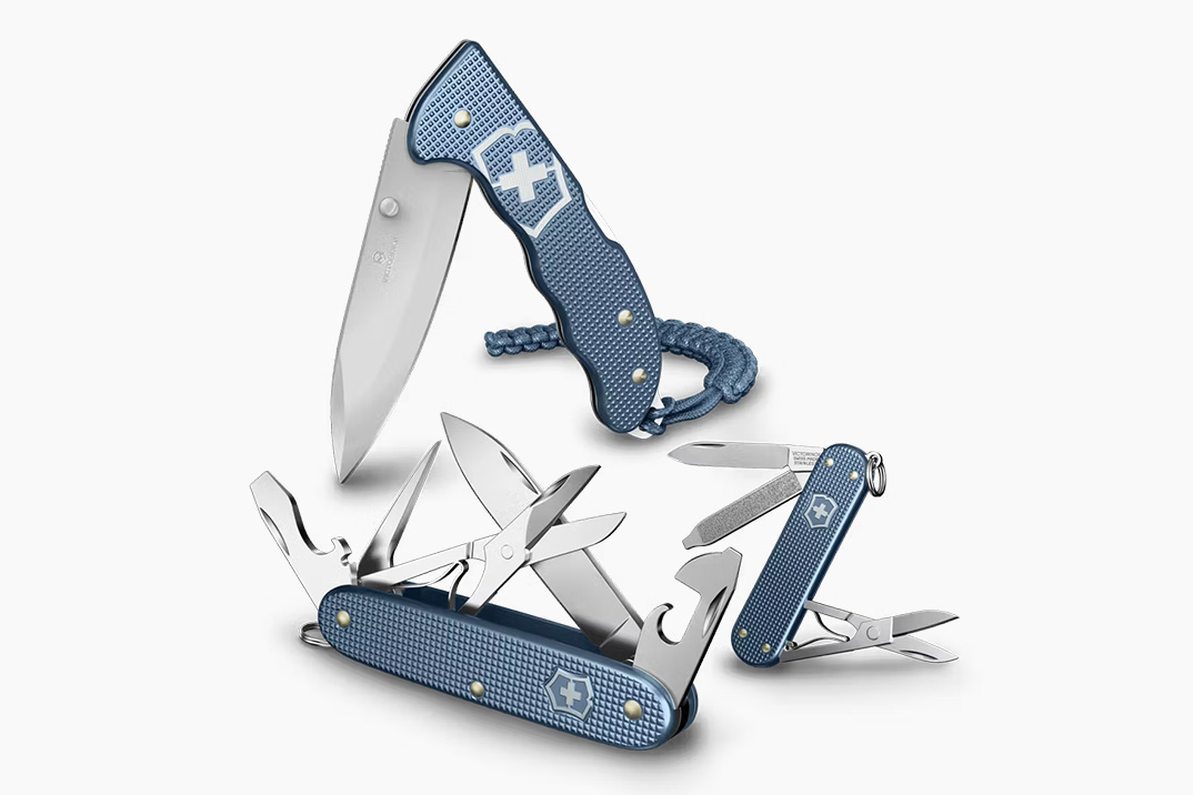 Victorinox fica azul glacial com seu incrível trio de edições limitadas anuais de Alox