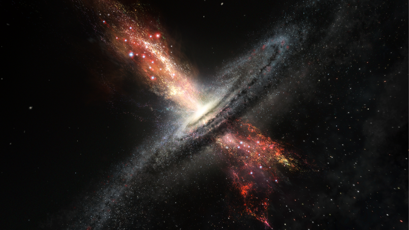 Instrumento de raios X da NASA descobre que buracos negros agem como ‘balanços cósmicos’ moldando o universo