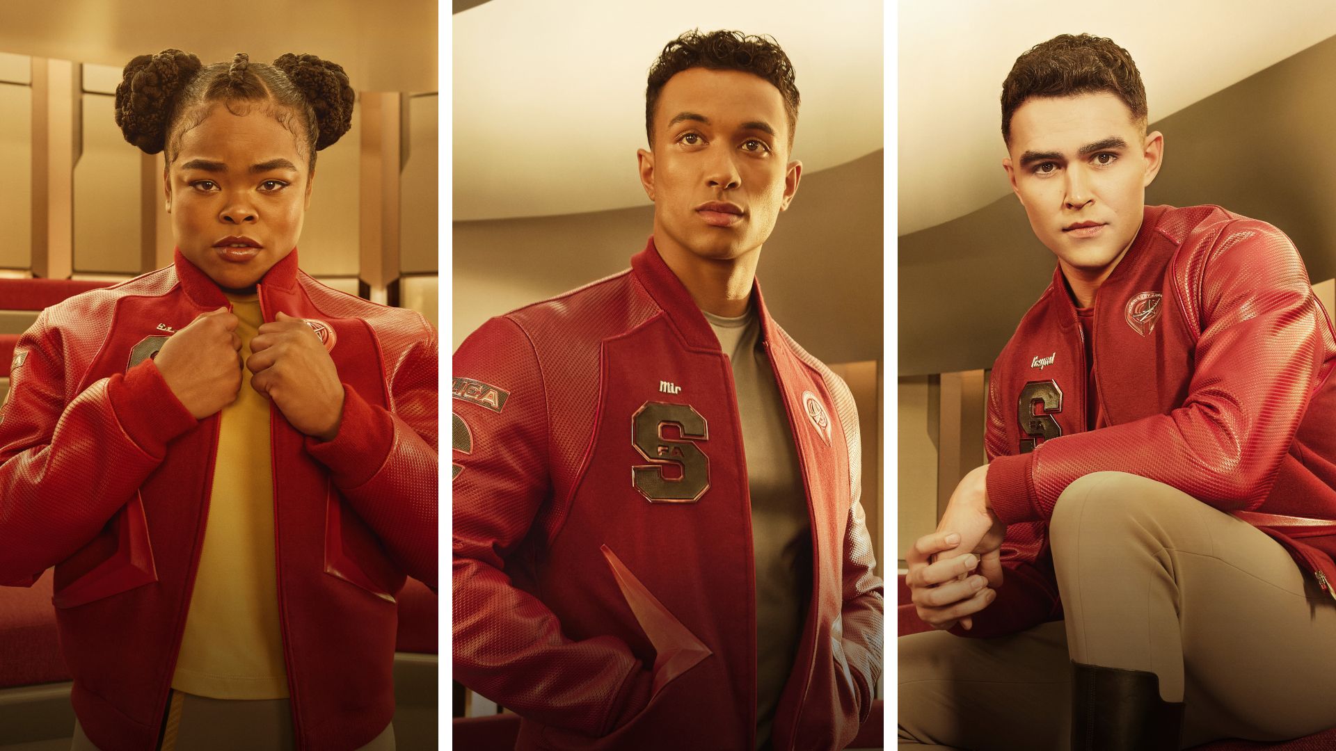 Este trio de cadetes de ‘Star Trek: Starfleet Academy’ não eram Trekkies antes do show, mas agora são (entrevista)