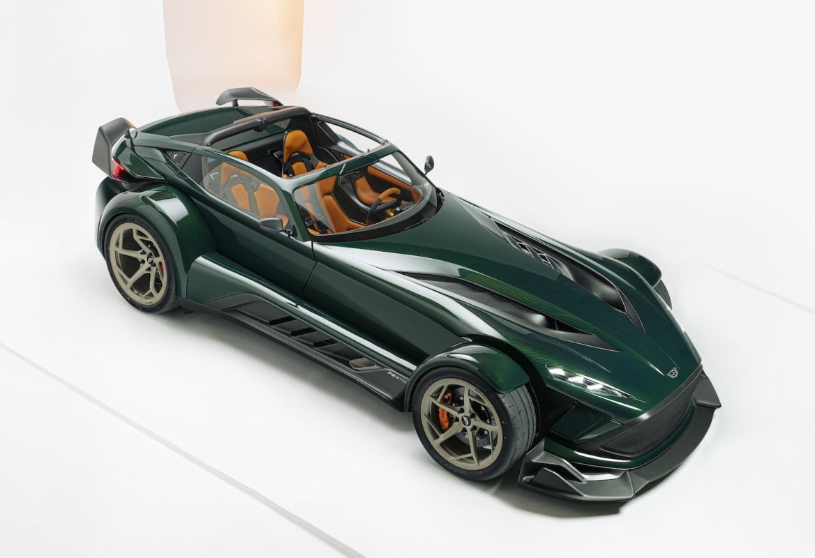 Donkervoort P24 RS estreia como um supercarro de 591 HP que é mais leve que um Miata