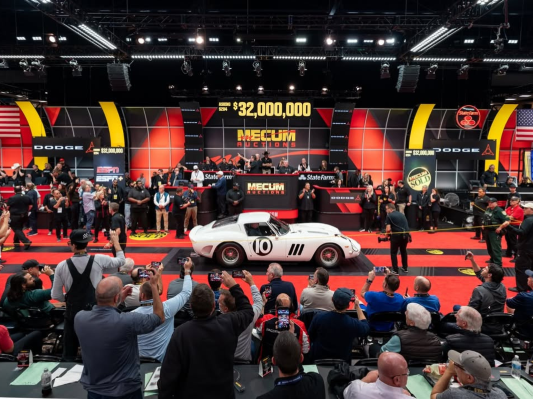 Esta Ferrari 250 GTO foi vendida por 38,5 milhões e alguns colecionadores ficaram surpresos