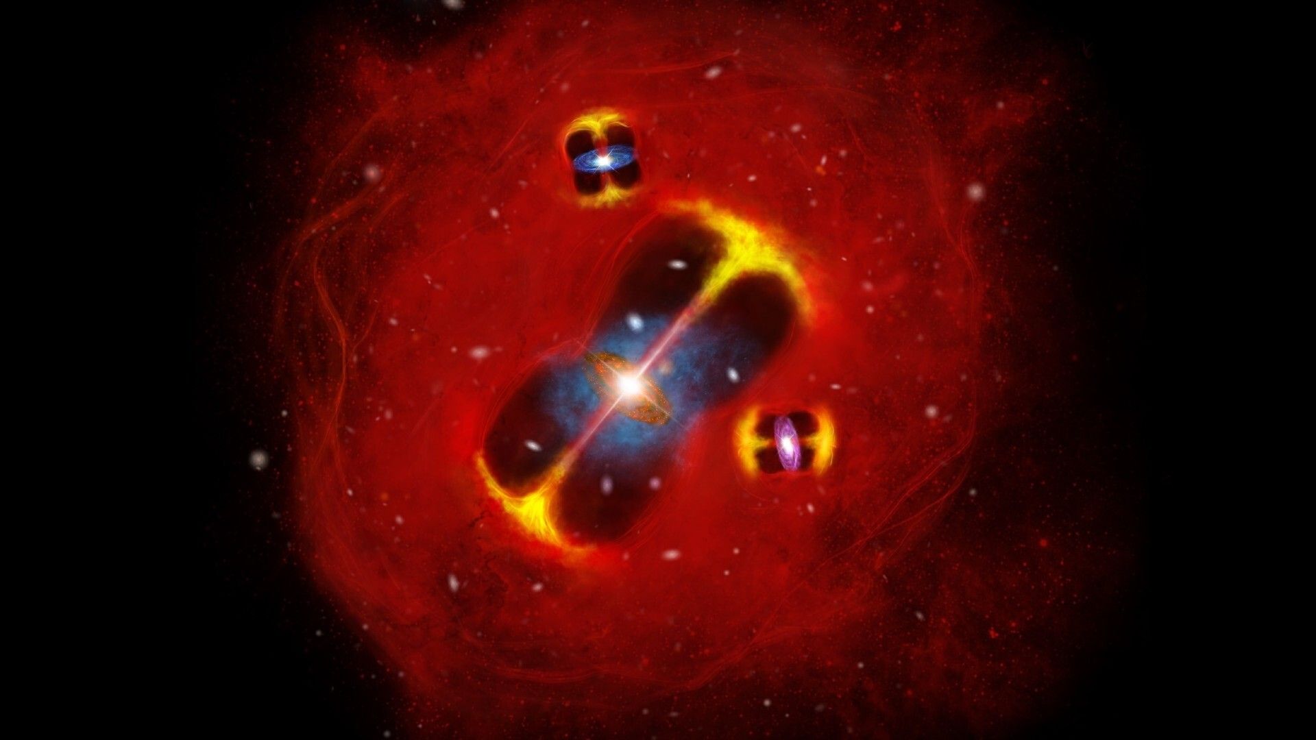 Astrônomos descobrem o aglomerado de galáxias mais antigo e mais quente do universo, e isso quebra todas as regras