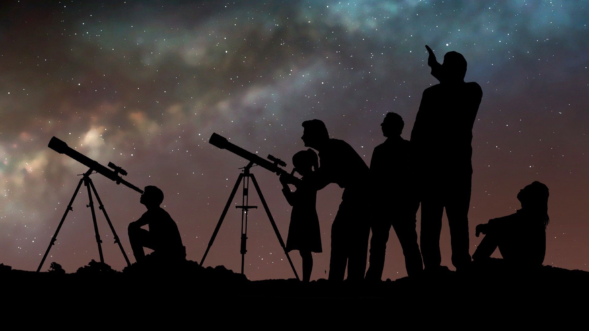 As áreas rurais têm céus mais escuros, mas menos recursos para estudantes interessados ​​em astronomia – telescópios nas escolas podem ajudar