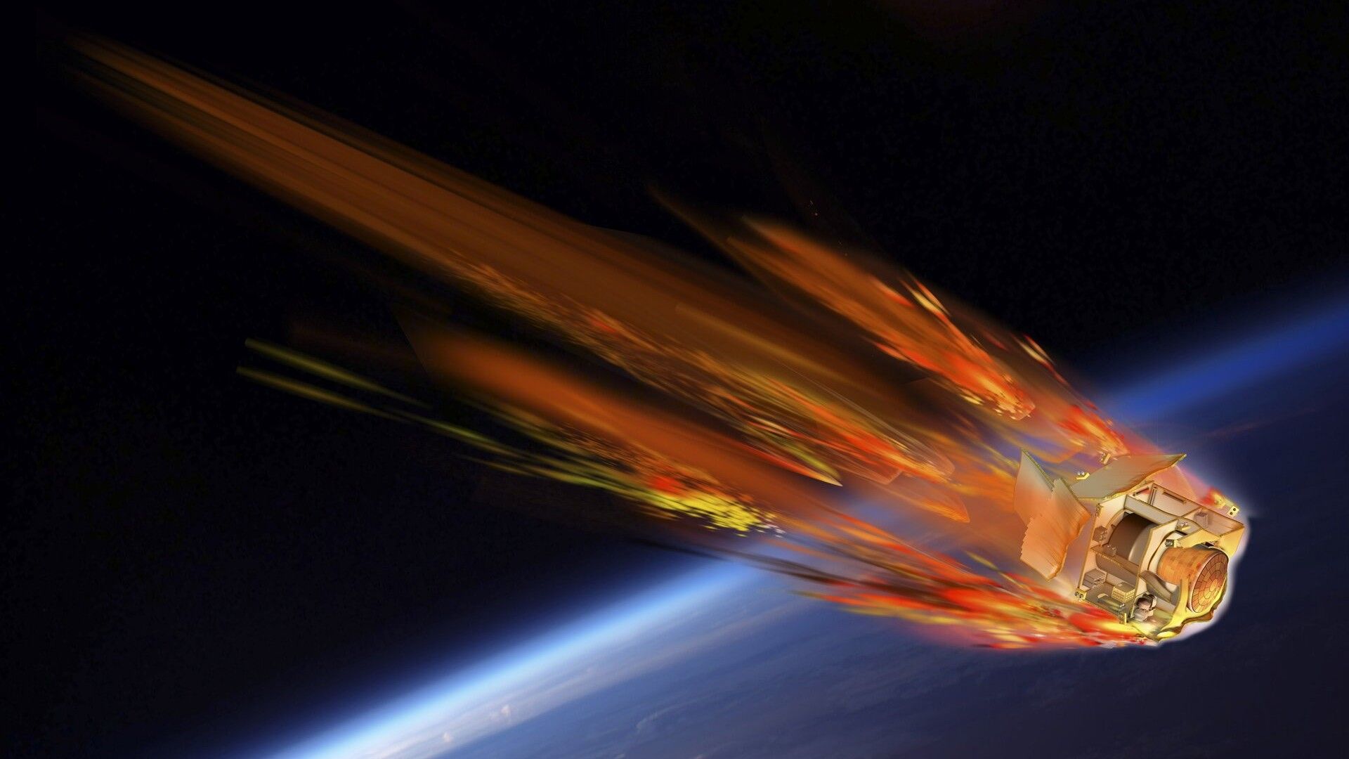 O que realmente acontece com uma espaçonave durante seus últimos momentos de fogo? Veja por que a ESA quer descobrir