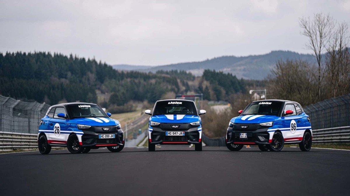 Microcarro francês quebra recorde de volta em Nüburgring que durou 6 décadas