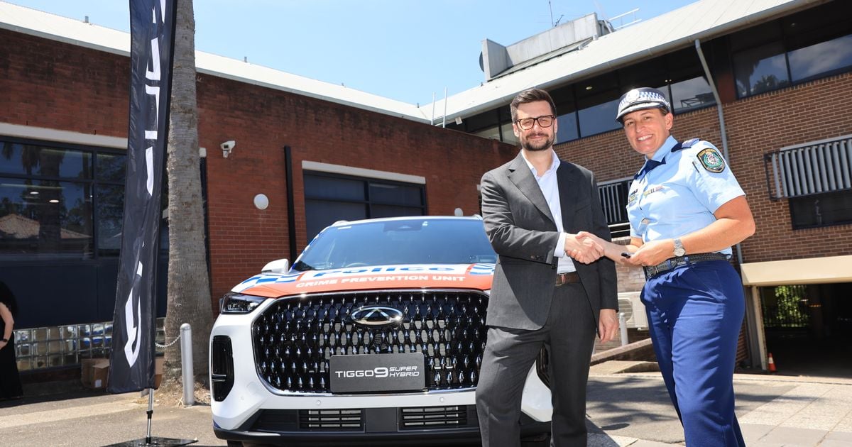 Carros chineses agora sendo usados ​​pela polícia de NSW