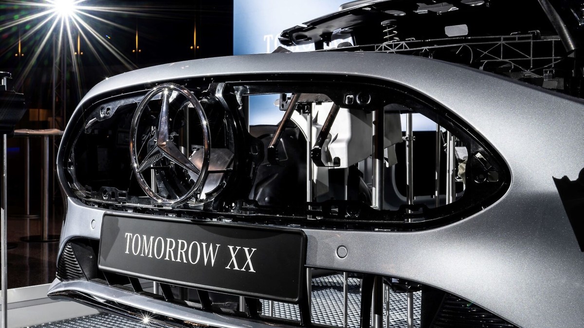 O futuro dos faróis da Mercedes se parece muito com o passado
