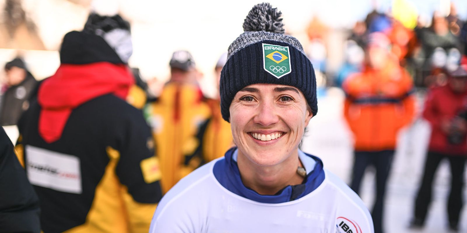 Skeleton: Nicole Silveira é bronze em etapa da Copa do Mundo na Suíça