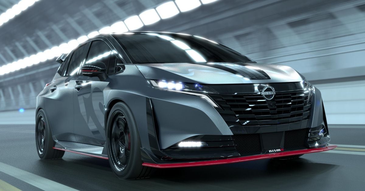 Nissan Aura Nismo RS Concept apresenta hot hatch híbrido pronto para pista