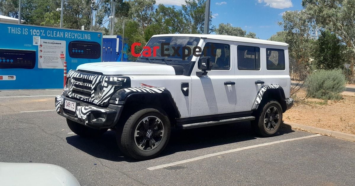 Robusto off-roader chinês de inspiração militar espionado na Austrália