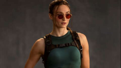 Tomb Raider: Sophie Turner faz sua própria façanha nas novas fotos de Lara Croft do BTS
