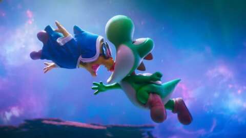 Yoshi come Kamek e explode no espaço no novo teaser trippy de Super Mario Galaxy