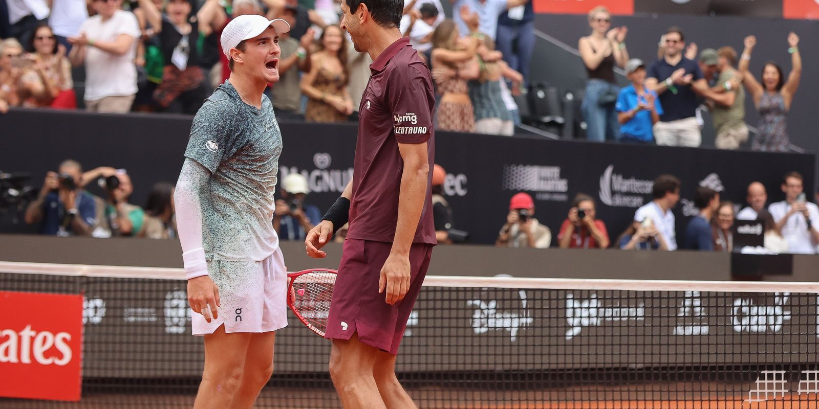 João Fonseca e Marcelo Melo alcançam final do Rio Open