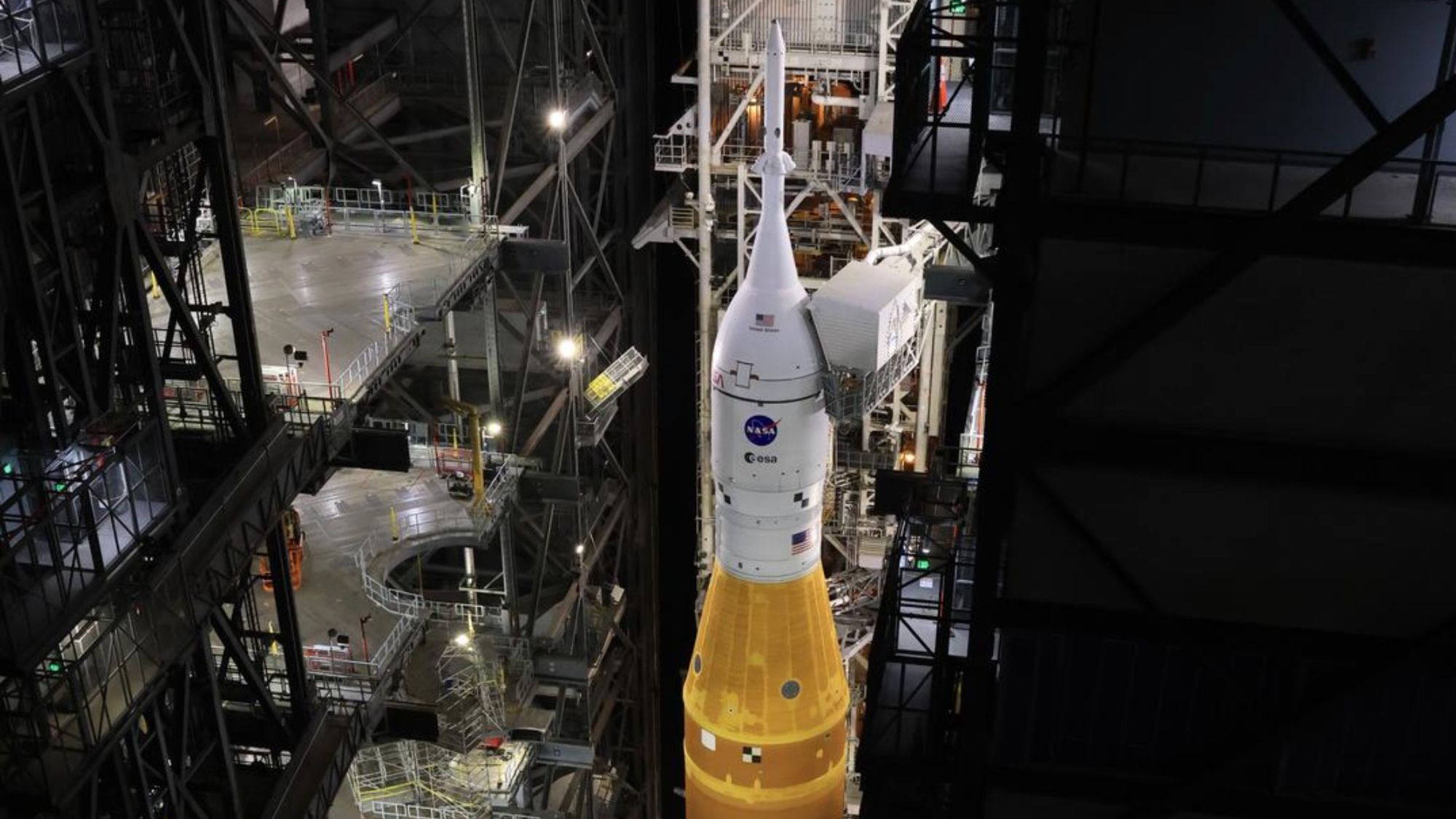 A NASA lançará o foguete lunar Artemis 2 de volta à plataforma de lançamento em 20 de março