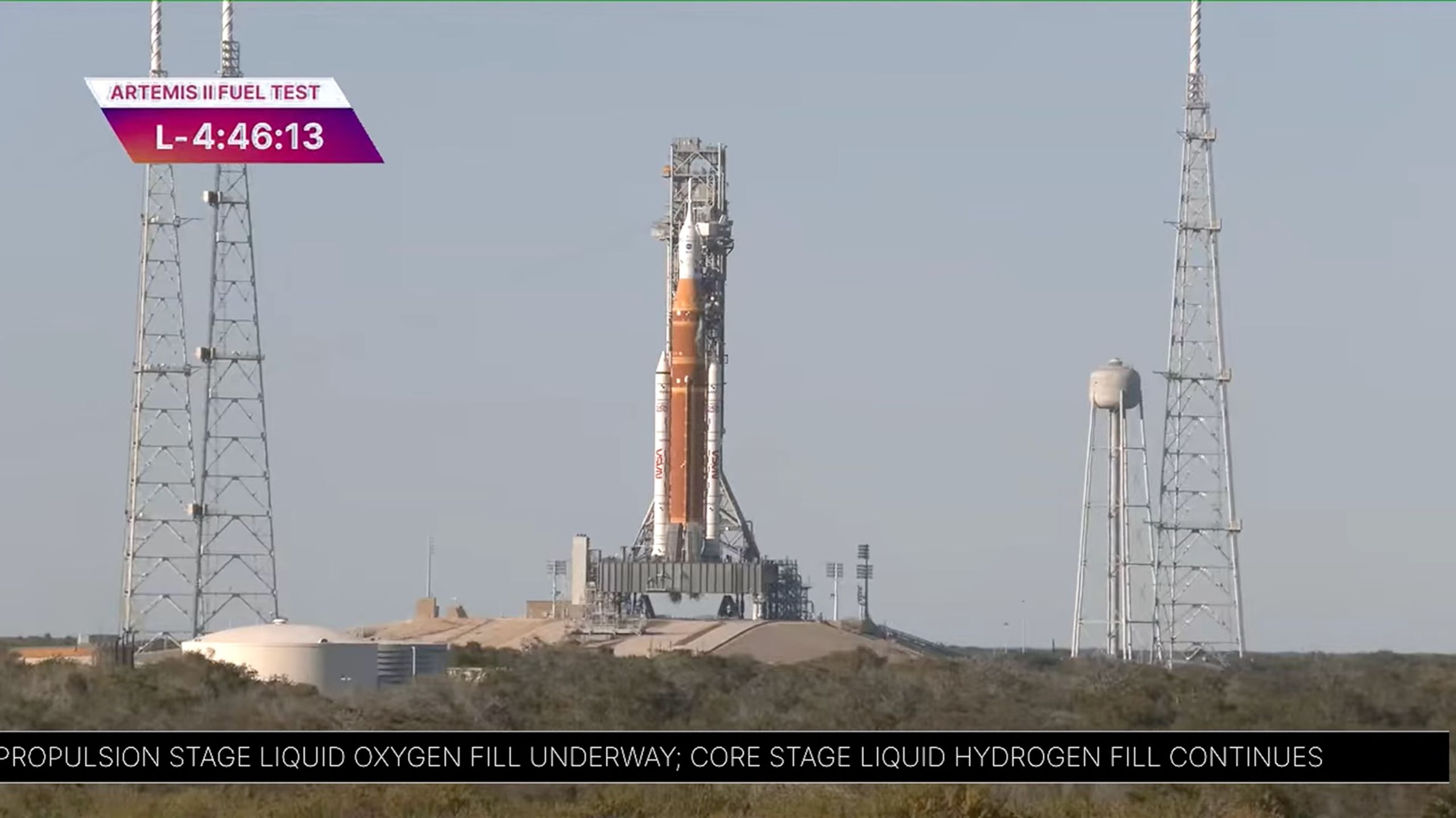 NASA abastece foguete lunar gigante Artemis 2. Sim, está um pouco vazado. Então está pronto para voar?