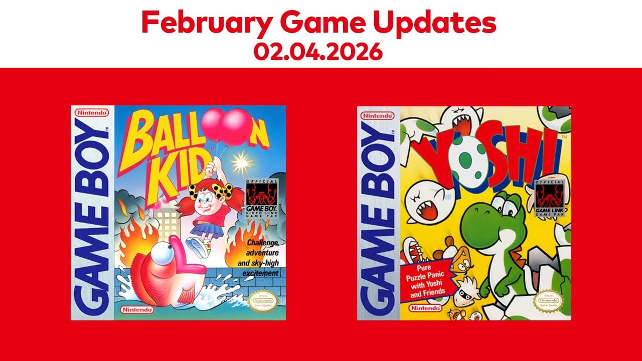 Game Boy – Nintendo Classics adiciona Balloon Kid, Yoshi