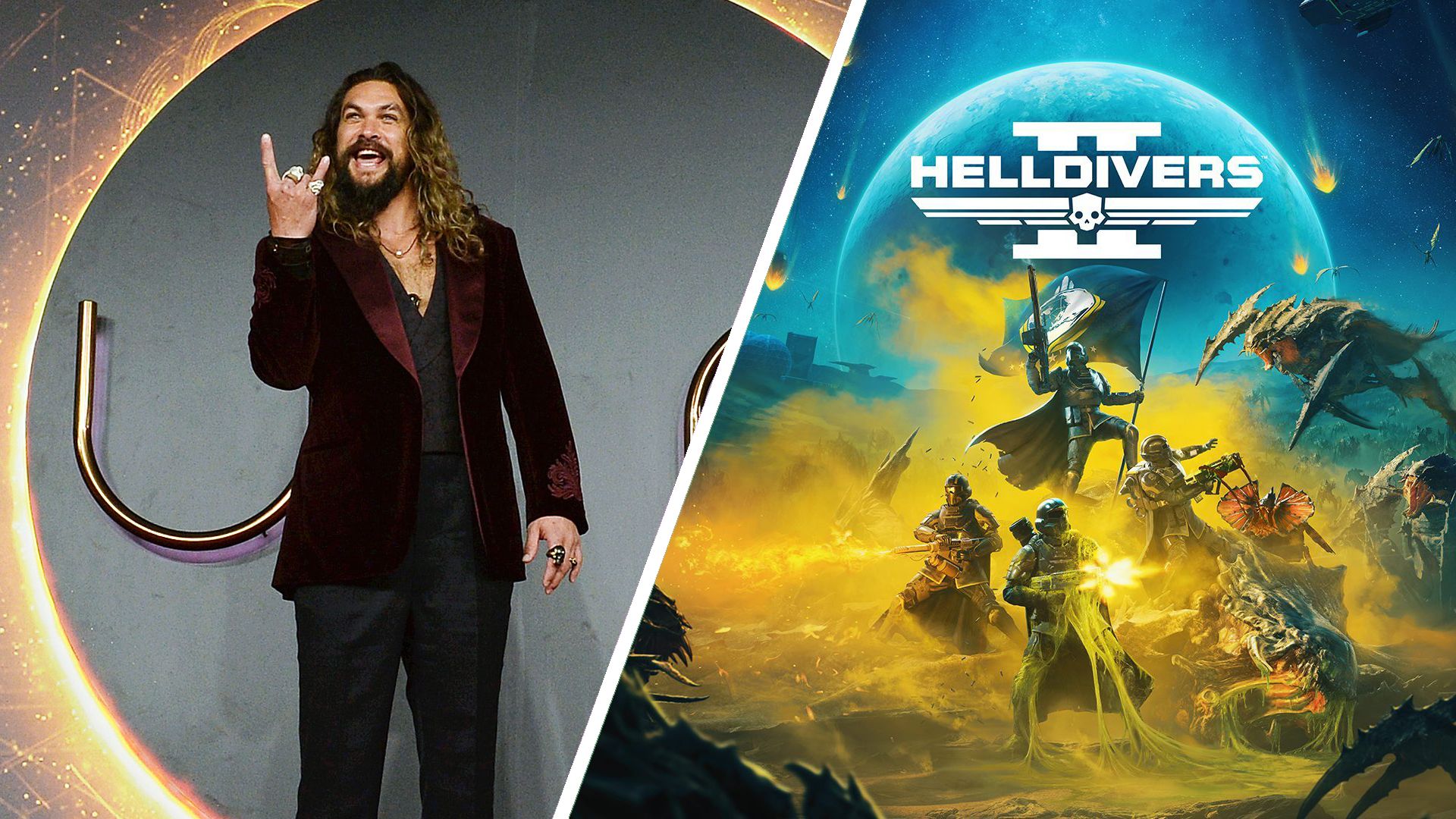 Jason Momoa servirá xícaras de Liber-Tea ao se juntar ao filme ‘Helldivers’
