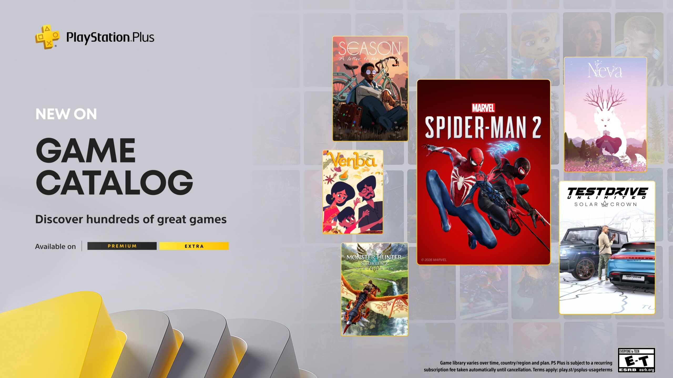 Anunciado o Catálogo de jogos PlayStation Plus e a linha do Catálogo de clássicos para fevereiro de 2026
