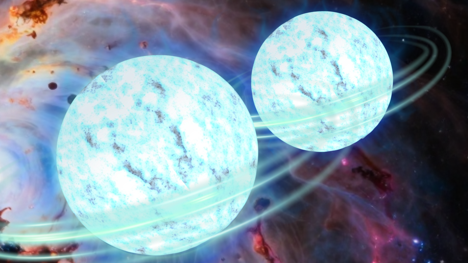 Veja estrelas de nêutrons mortas colidindo em nova simulação de supercomputador da NASA