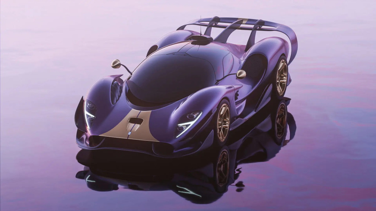 O novo V12 de 12.000 RPM de De Tomaso parece ter saído direto de um filme alienígena