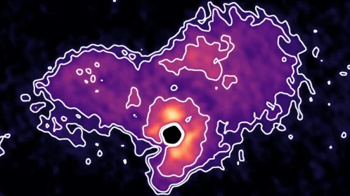 Um deleite estelar para o Dia dos Namorados: explosão em forma de coração surpreende os astrônomos