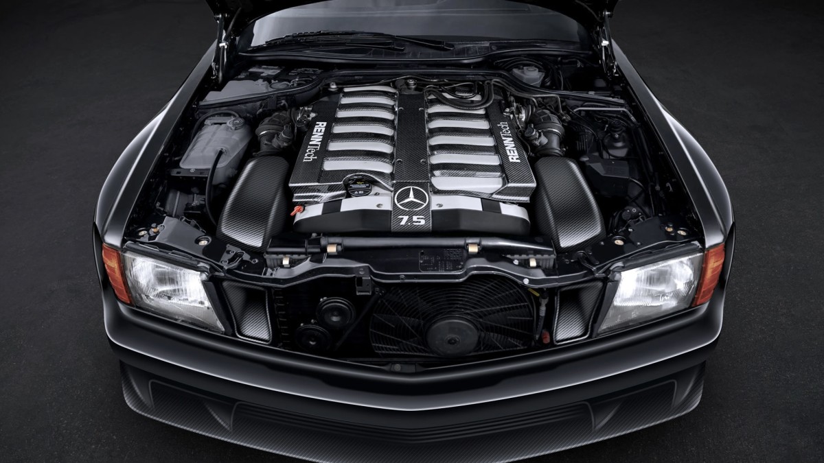 RennTech está transformando um Mercedes SEC clássico em uma marreta V12 de 660 HP