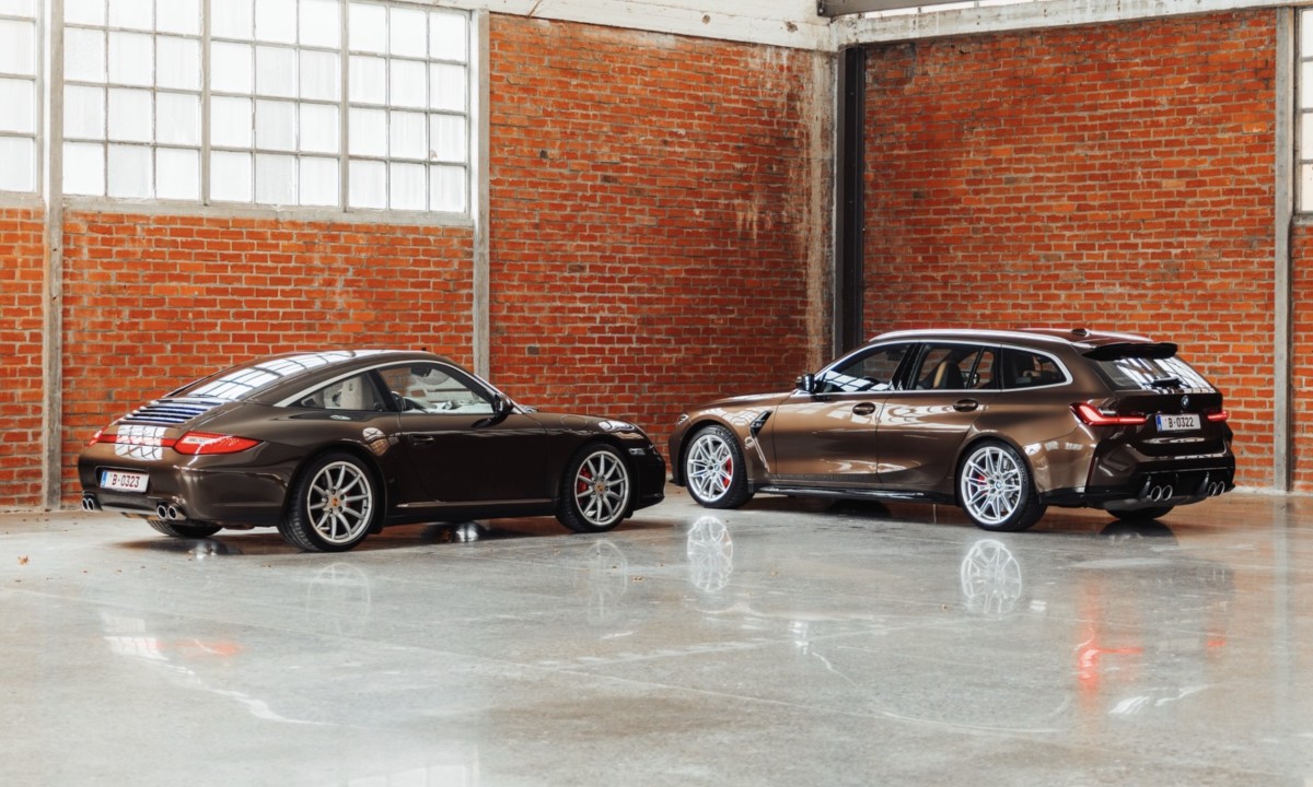 Este BMW M3 Touring e Porsche 911 correspondentes podem ser a garagem perfeita para dois carros