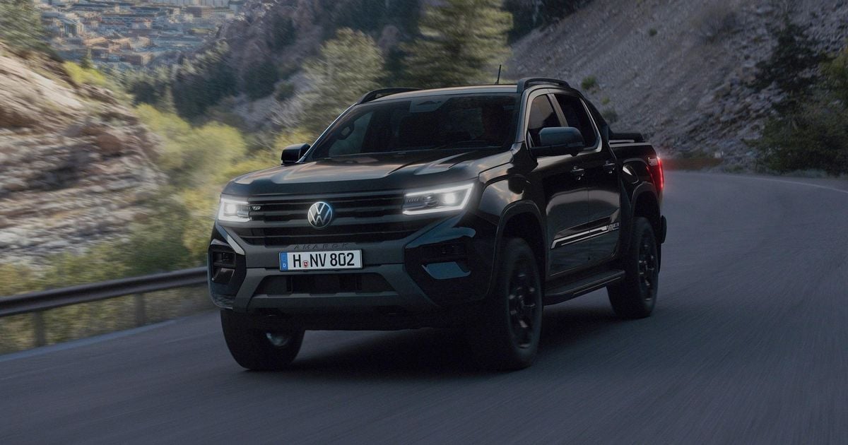 2026 Volkswagen Amarok Dark Label V6: preço especial escurecido para a Austrália