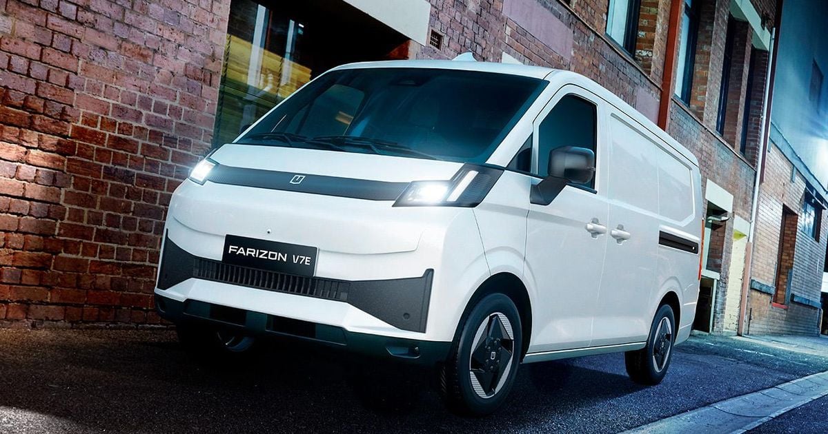 Van elétrica Farizon V7E 2026 com preço inferior a US$ 50.000