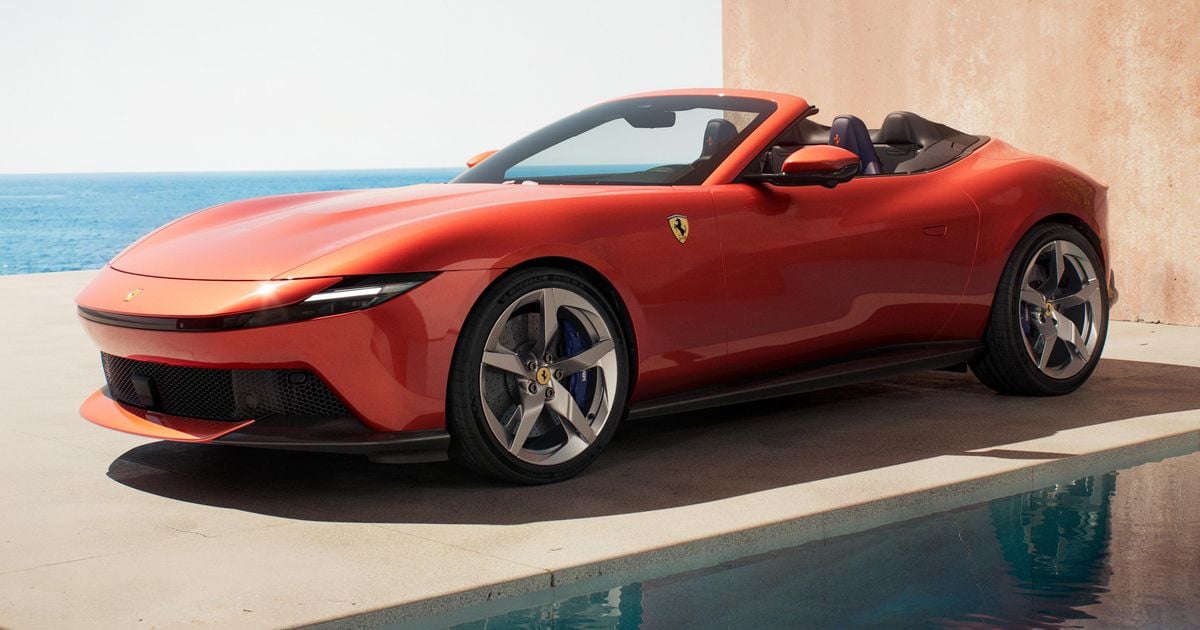 Ferrari Amalfi perde topo com nova variante Spider