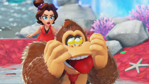 O melhor recurso de Donkey Kong Bananza foi "Muito longe," Desenvolvedor diz