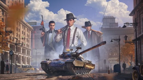 World Of Tanks está se cruzando com a máfia por algum motivo