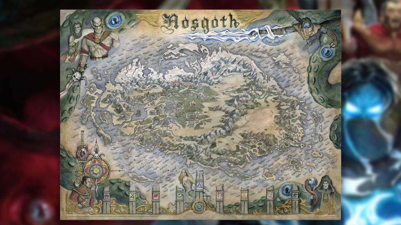 Os fãs de Legacy Of Kain agora podem encomendar um mapa impressionante de Nosgoth