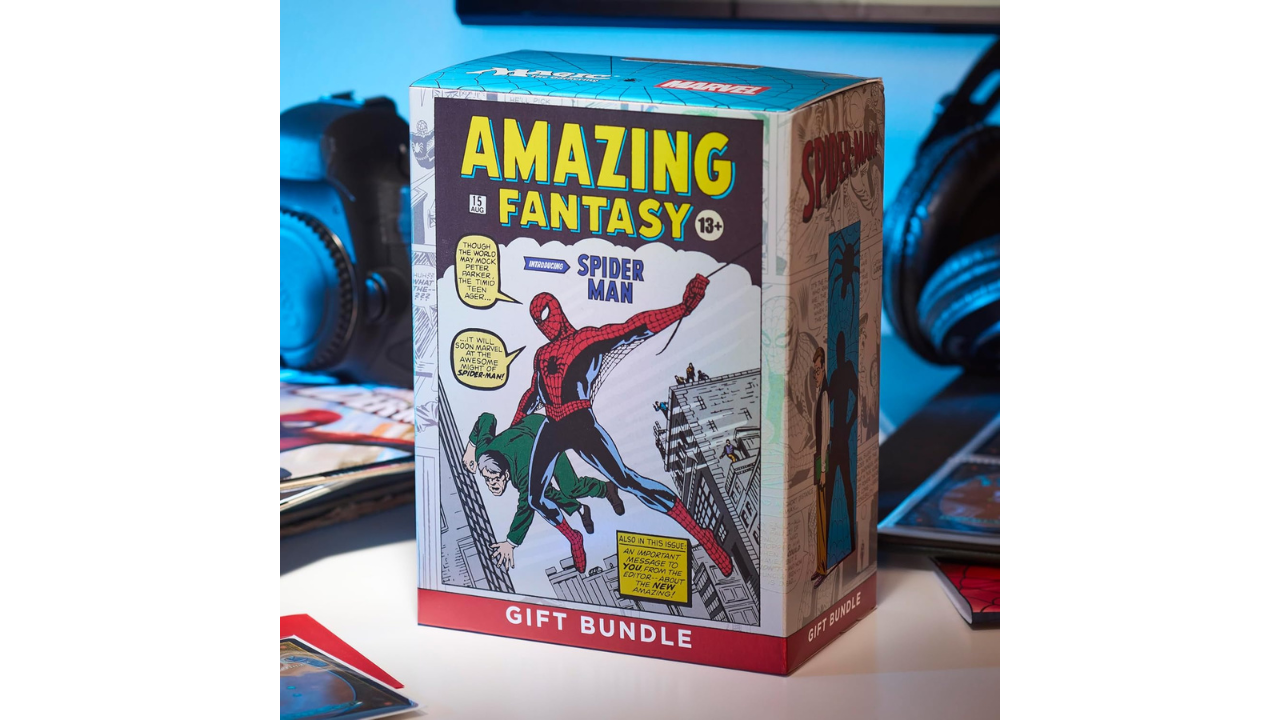 The Magic: The Gathering Spider-Man Gift Bundle tem US $ 30 de desconto na Amazon