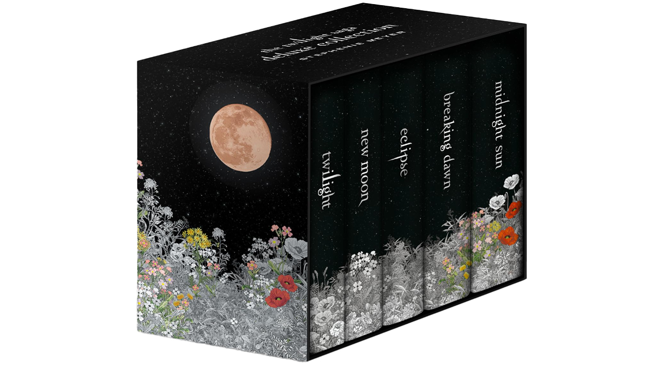 A coleção de capa dura Deluxe da Saga Crepúsculo está à venda com mais da metade do preço agora