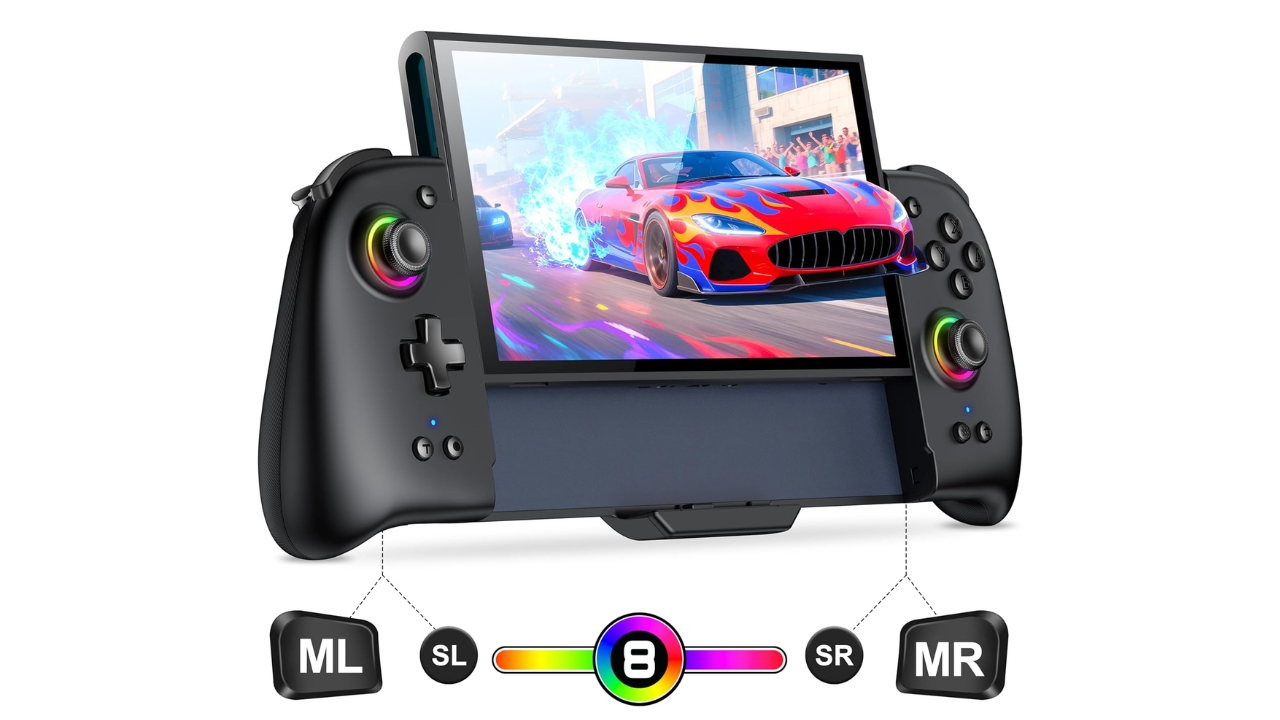 Este confortável Nintendo Switch 2 Grip tem desconto no evento Spring Sale 2026 da Amazon
