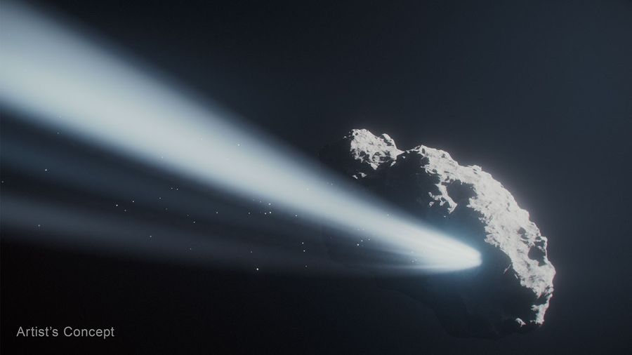 Pisando no freio: o Telescópio Espacial Hubble observa o cometa condenado reverter seu giro