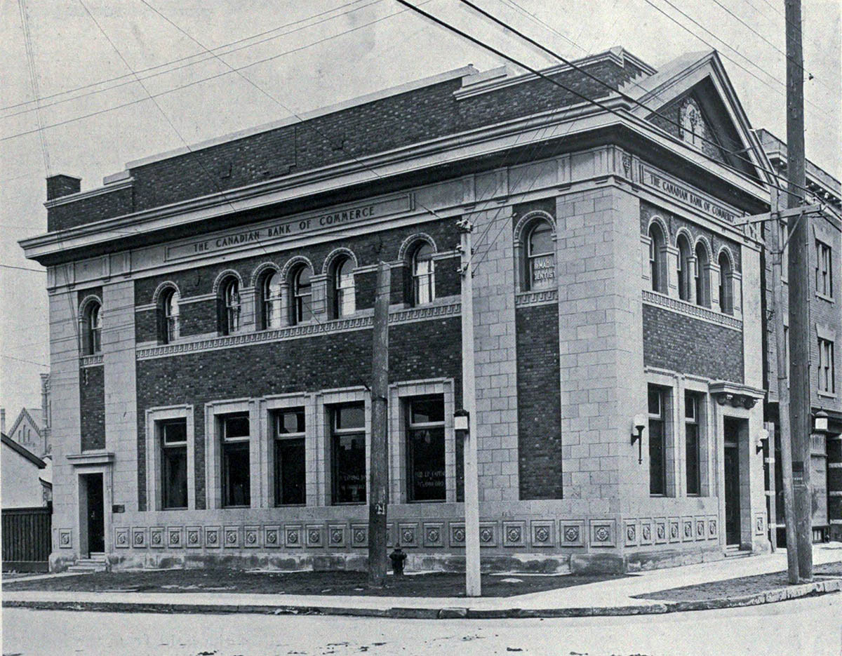 1914 – Antigo Banco Canadense de Comércio, Bloor Street, Toronto, Canadá – Arquitetura de Toronto
