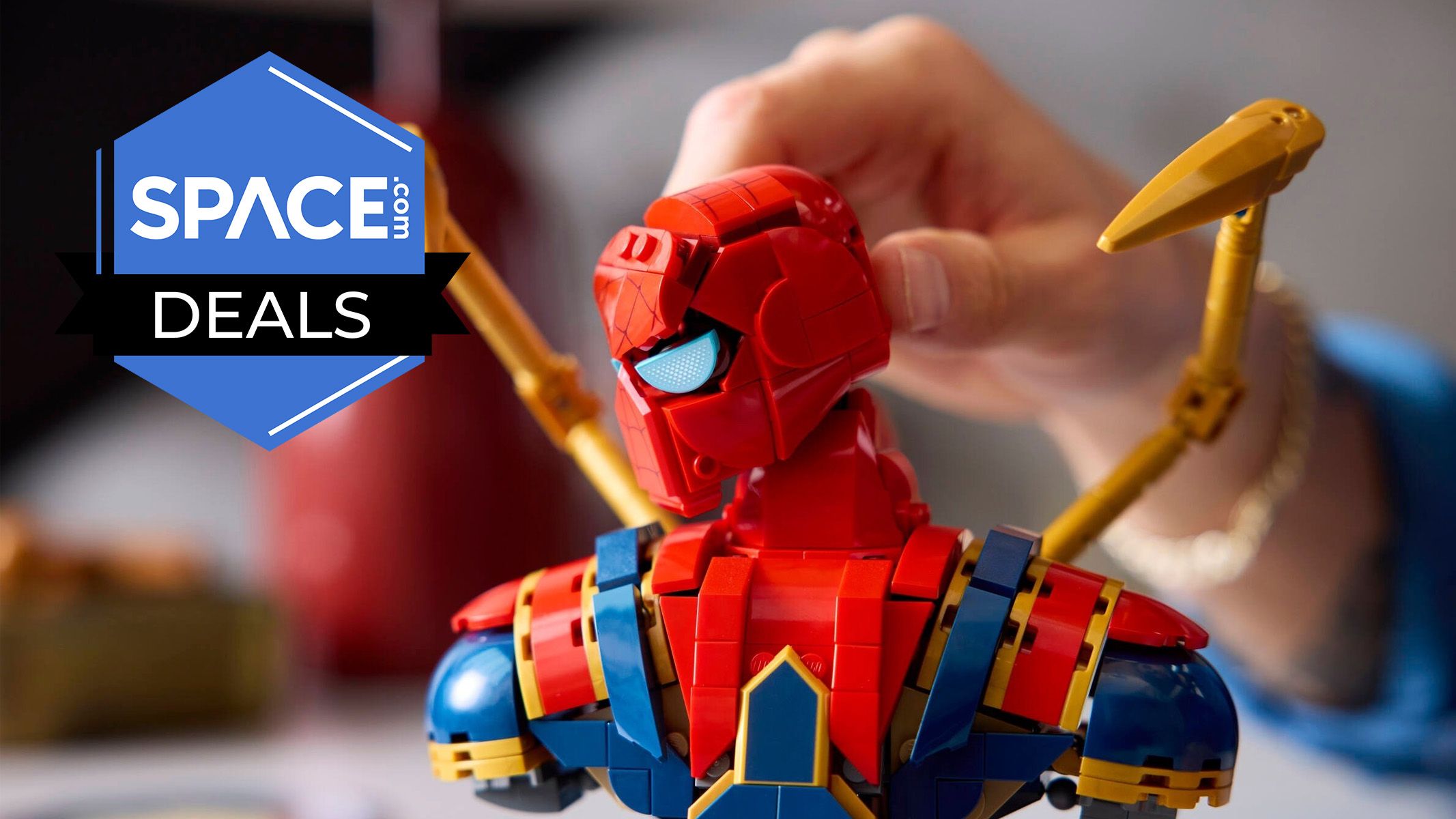 Este conjunto Lego Marvel Iron Spider-Man nunca foi tão barato