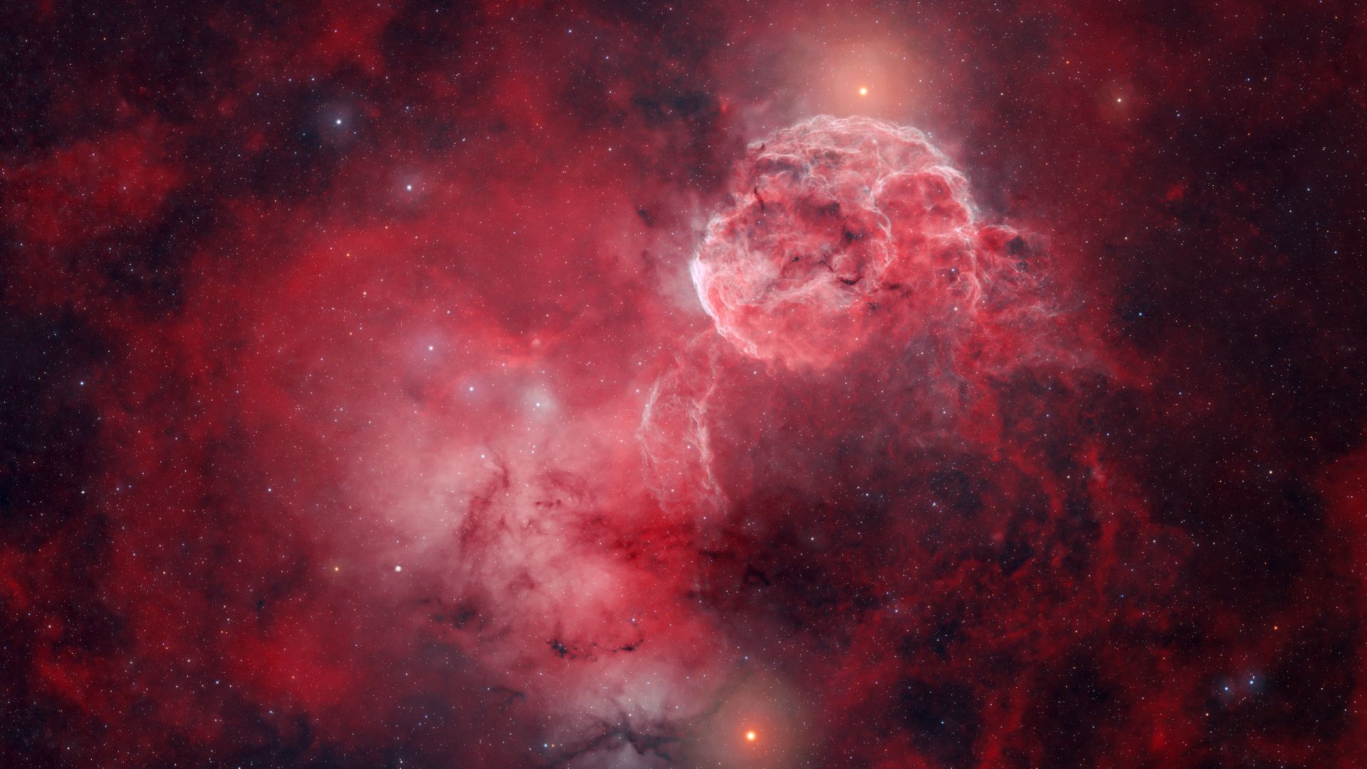 Uma água-viva ou um cérebro? Conte-nos o que você vê nesta linda foto de uma nebulosa do espaço profundo