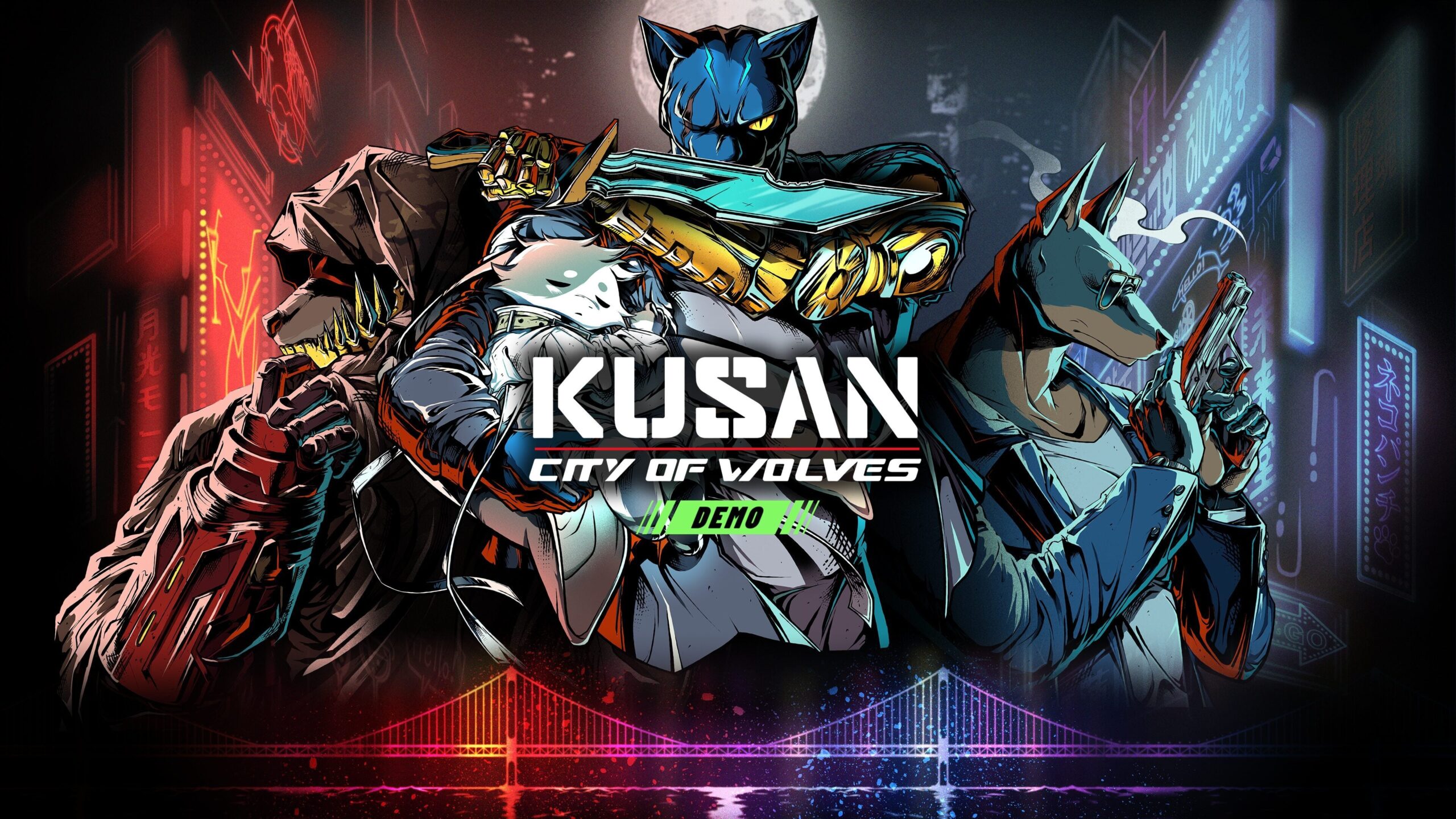 Demo de Kusan: City of Wolves já está disponível