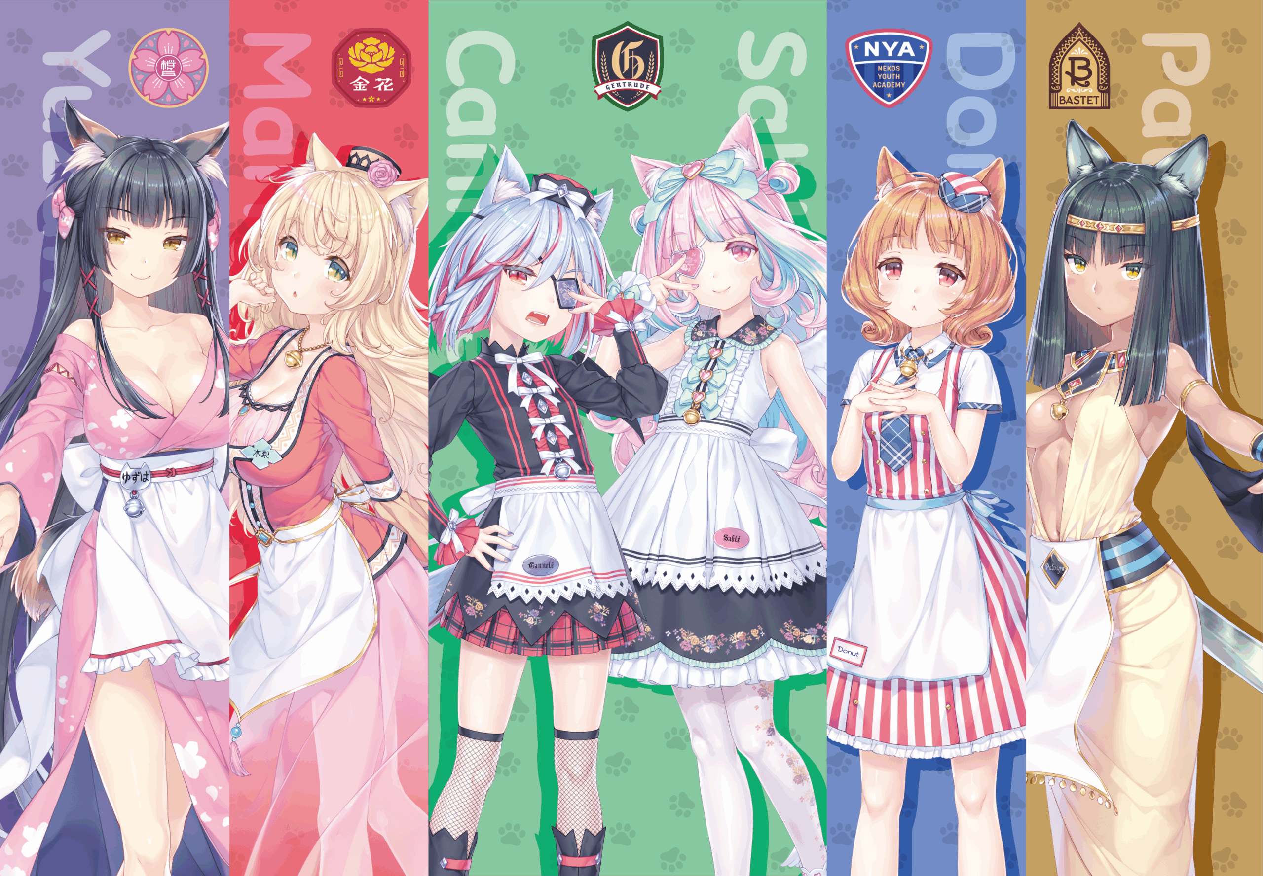 NEKOPARA Sekai Connect estará disponível para download em 14 de abril para iOS e Android
