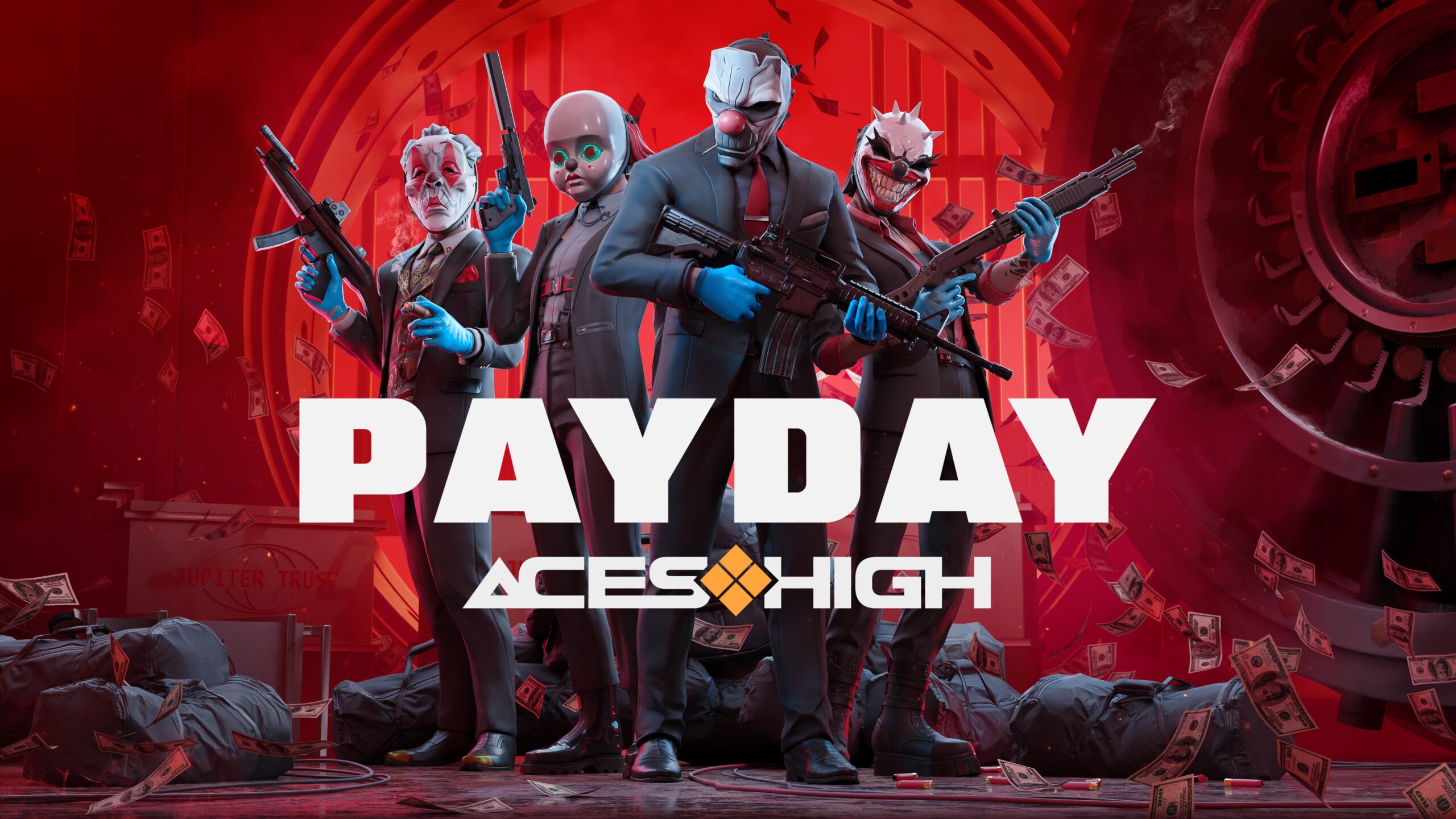 Jogo de assalto cooperativo de realidade virtual PAYDAY: Aces High anunciado para SteamVR, Quest