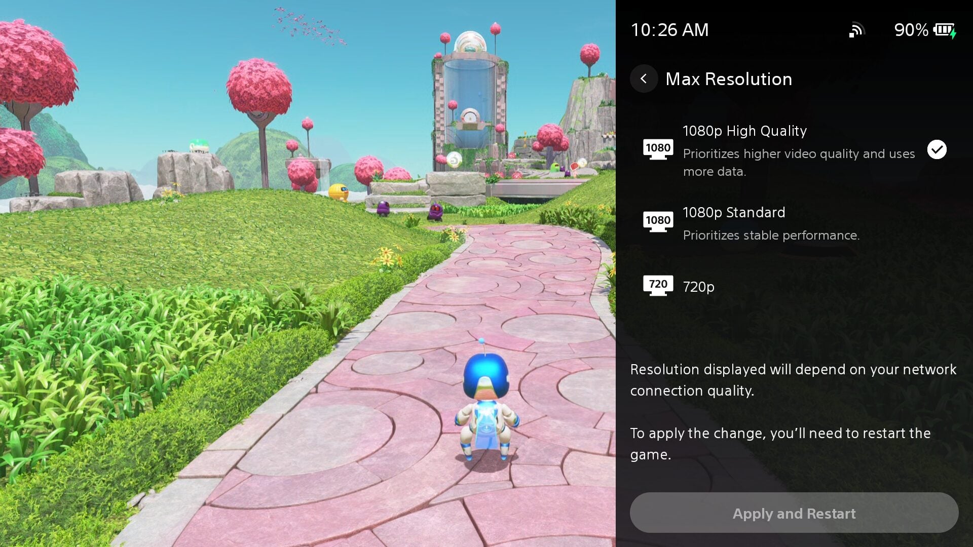 A atualização do sistema PlayStation Portal será lançada em 18 de março com modo de alta qualidade 1080p e refinamentos na experiência do usuário