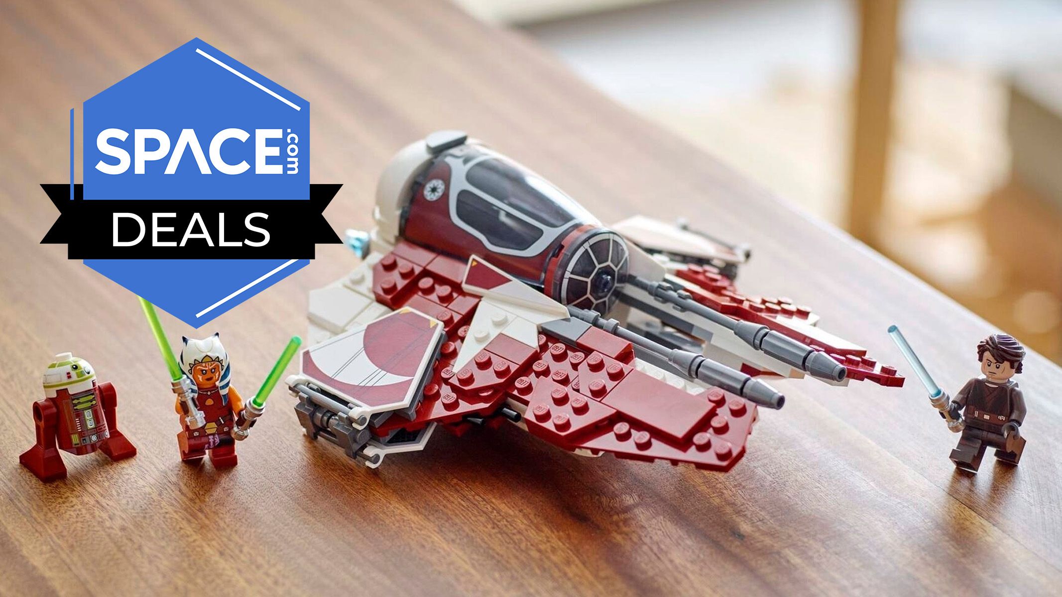 Economize 20% neste Lego Star Wars Ahsoka Tano Jedi Interceptor, enquanto espera o lançamento do S2 de Ahsoka.