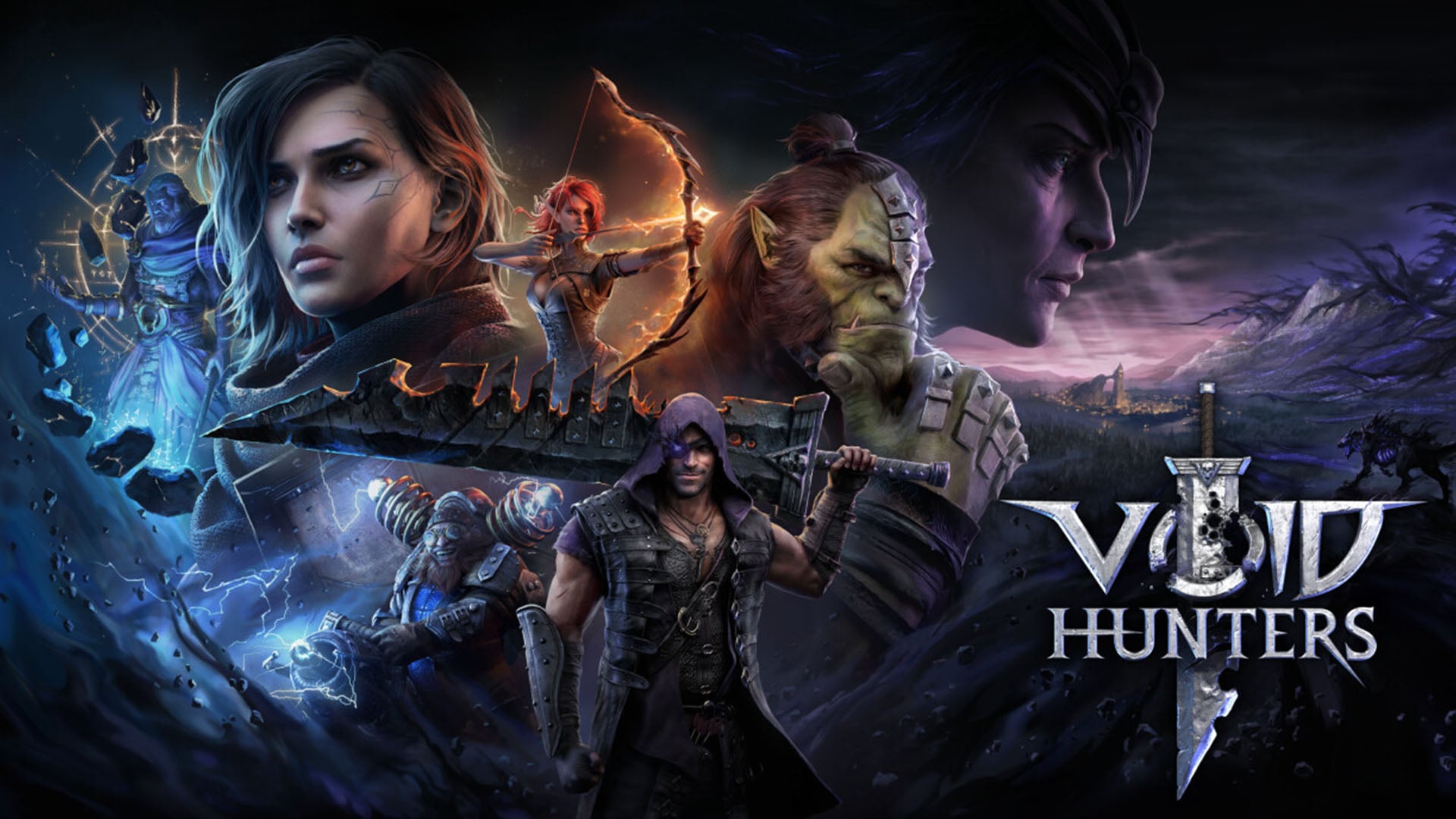 RPG gratuito baseado em turnos de fantasia sombria Void Hunters anunciado para PC, iOS e Android