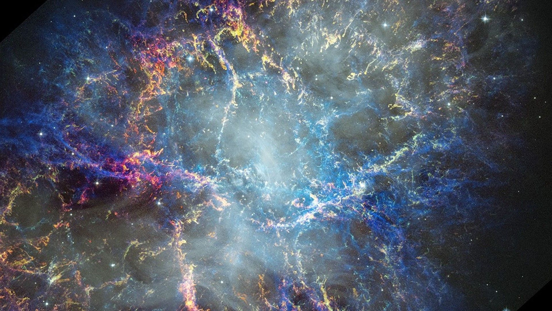 Hubble revisita a Nebulosa do Caranguejo após 25 anos, foto do dia de 24 de março de 2026